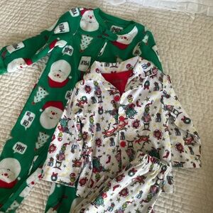 TODDLER BOY SIZE 2T WINTER CHRISTMAS PJ'S